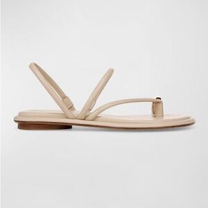 New Vince Women's Lucila flat strappy Cream Sandals Sz7.5 EUR:38 Firm price